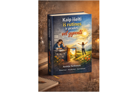 Elektroninė knyga " Kaip išeiti iš rutinos ir pradėti vėl gyventi. Patarimai, atsakymai, sprendimai "