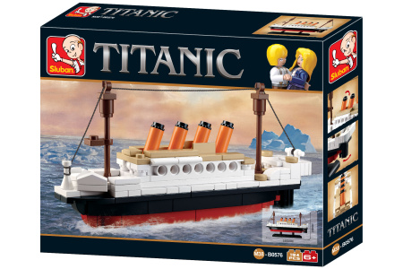 Sluban konstruktorius, Laivas Titanikas, 194 det.