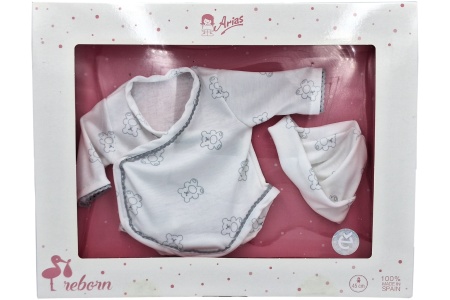 Arias lėlės kūdikio rūbeliai, 40 cm