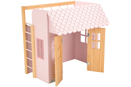 Arias lėlės kūdikio lovelė su žaidimų nameliu, Gamta