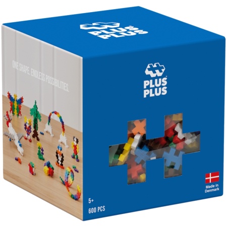 3310pp-basic-cube600-pcsfront_1720180193 Plus Plus konstruktorius, pagrindinių spalvų, 600 det.