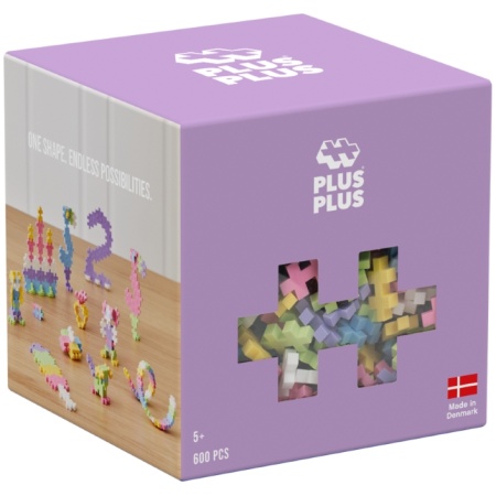 3312pp-pastel-cube600-pcsfront-kopi_1720180546 Plus Plus konstruktorius, pastelinių spalvų, 600 det.