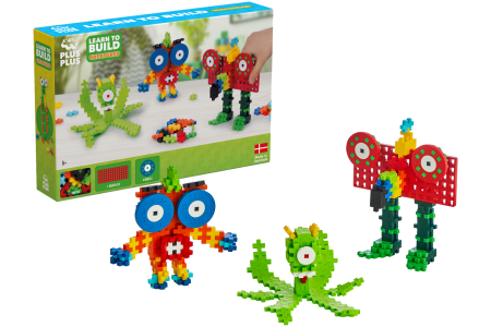 Plus Plus konstruktorius, Pradžiamokslis MONSTRIUKAI