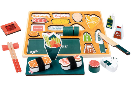 3D dėlionė, Suši, 28 vnt.