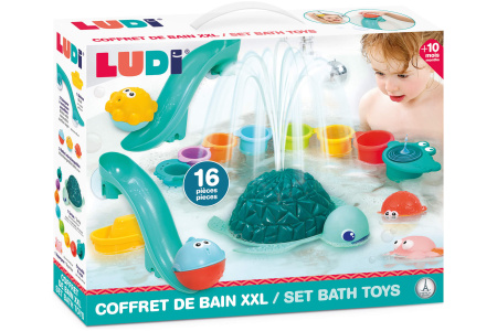 LUDI vonios žaislų rinkinys XXL