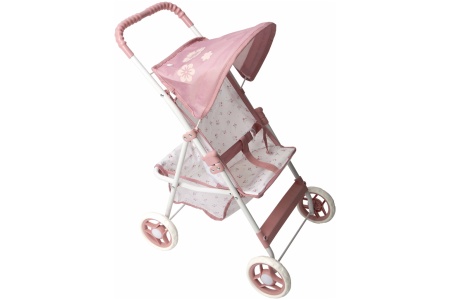 Arias lėlės kūdikio sportinis vežimukas su stogeliu