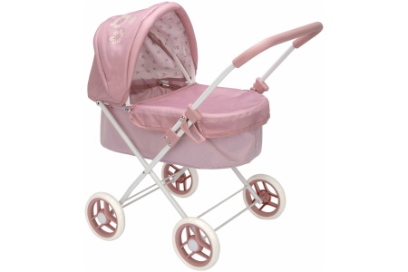 Arias lėlės kūdikio vežimėlis su lopšiuku 57 cm