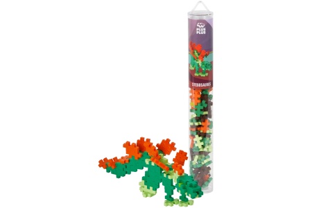 Plus Plus DINOZAURAI, Stegozauras, 100 det.