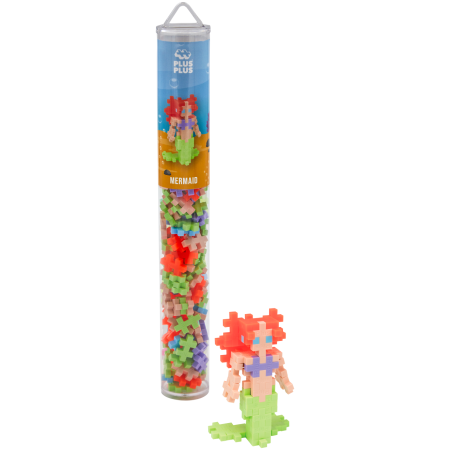4103plus-plusmermaidtube100productbuildmermaidpng_1746527768 Plus Plus konstruktorius, Undinėlė, 100 det.