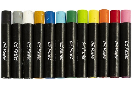 Creativ aliejinės pastelės