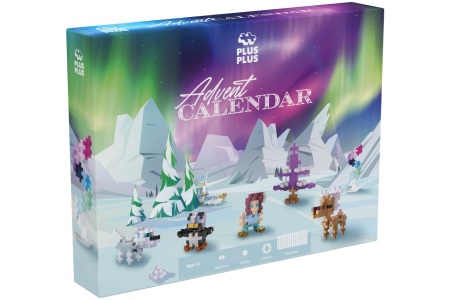 Plus Plus konstruktorius, Advento kalendorius, Kalėdų Senelio nuotykiai po Šiaurės pašvaiste