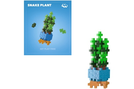 Plus Plus konstruktorius AUGALAI - trijuostė sansevjera