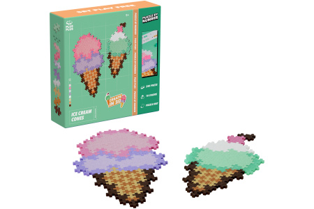 Plus Plus dėlionė pagal skaičius, Ledai 250 det.