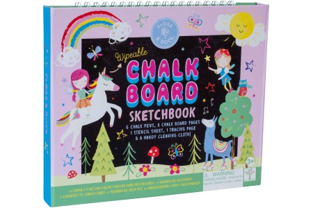 Spalvinimo knyga su nuvalomais markeriais, Vaivorykštės fėja