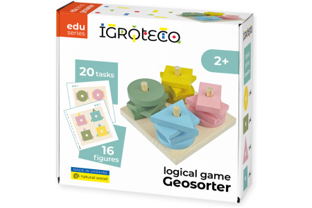 Igroteco žaidimas, Mokausi geometrines formas