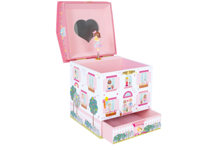 Muzikinė papuošalų dėžutė, Lėlių namelis