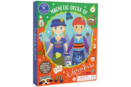 Magnetinis žaidimas aprenk lėlytes, Draugų nuotykis