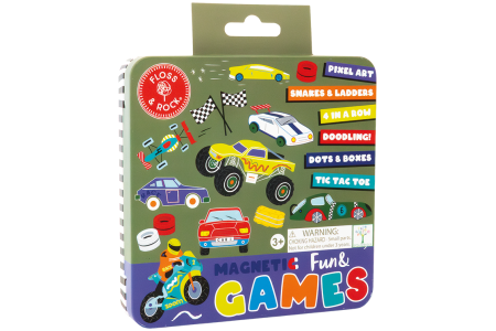 Magnetinis žaidimas 6in1, Mašinos