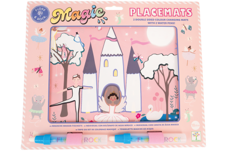 Vandeniu spalvinami padėkliukai, Užburtoji