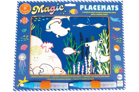 Vandeniu spalvinami padėkliukai, Vandenynas