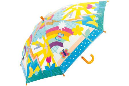 Magiškas skėtis, didelis, Vaivorykštės