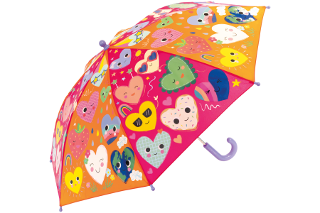 Magiškas skėtis, didelis, Širdelės