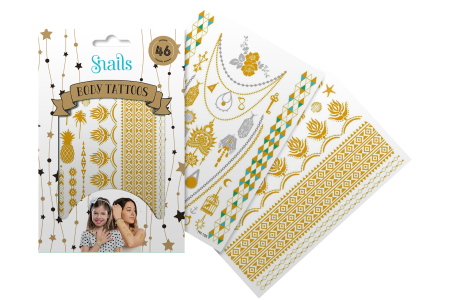 Snails kūno tatuiruotė, Metalika N