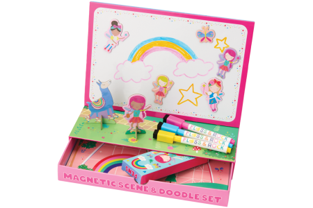 Magnetinis žaidimas ir piešimo rinkinys, Vaivorykštės fėja