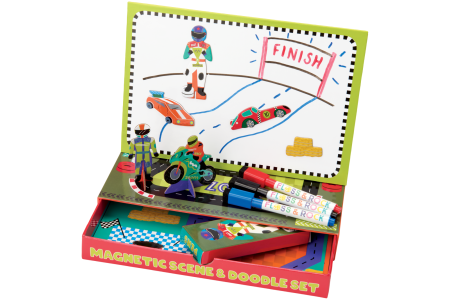 Magnetinis žaidimas ir piešimo rinkinys, Mašinos