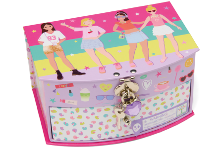 Užrakinama papuošalų dėžutė, Super draugės