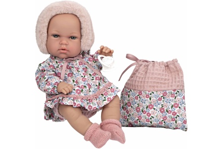 Arias kūdikėlis su rožine kepuryte, 30 cm