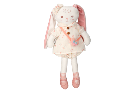 Arias medžiaginė lėlė, Triušelė Tilly, 34 cm