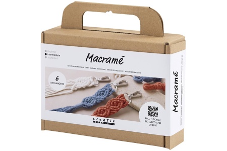 Creativ rankdarbių rinkinys, makramė