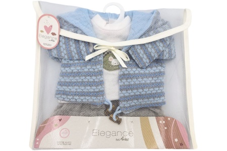 Arias lėlės kūdikio rūbeliai, 42 cm