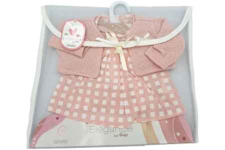 Arias lėlės kūdikio rūbeliai, 42 cm