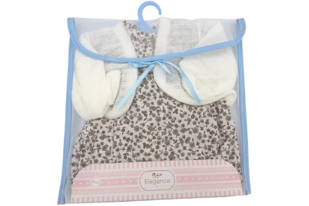 Arias lėlės kūdikio rūbeliai, 50 cm