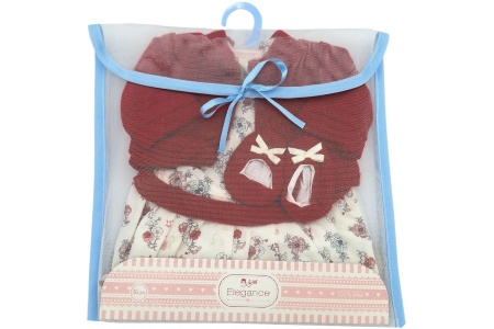 Arias lėlės kūdikio rūbeliai, 50 cm