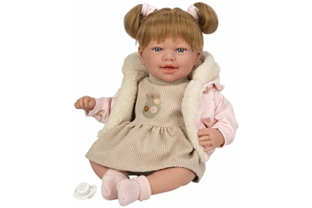 Arias lėlė mergaitė su garsu, 45 cm