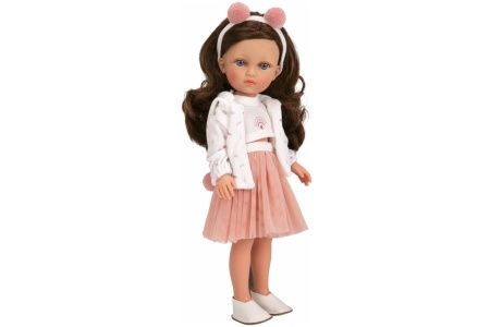 Arias lėlė mergaitė su sijonėliu, 36 cm