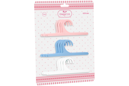 Arias rūbų pakabų rinkinys, 12 vnt.