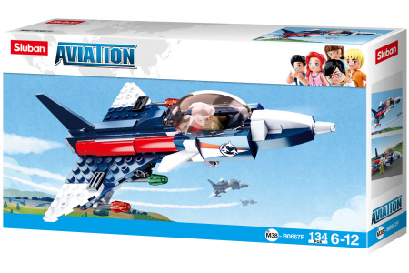 Sluban konstruktorius, Reaktyvinis lėktuvas, 134 det.