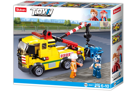 Sluban konstruktorius, Mobilus kranas, 205 det.