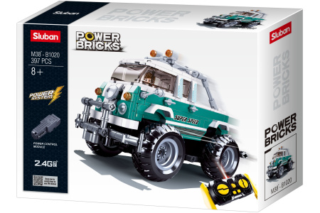 Sluban konstruktorius, RC valdomas sunkvežimis, 397 det.