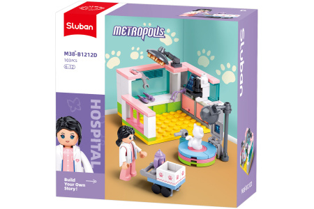 Sluban konstruktorius, Augintinių klinika, 103 det.