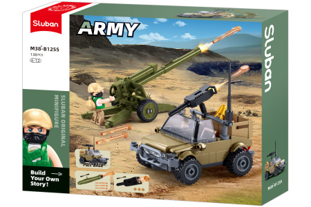 Sluban konstruktorius, Karinė D30S haubica, 138 det.