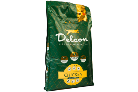 Visavertis begrūdis pašaras suaugusioms katėms su vištiena / 8,75 kg