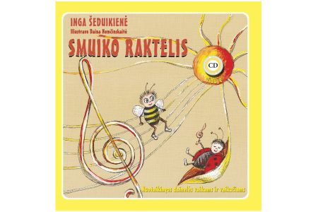Dainų knygelė su CD, Smuiko raktelis