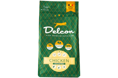 Visavertis begrūdis pašaras suaugusioms katėms su vištiena / 1,75 kg