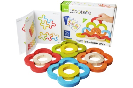 Igroteco balansinė mozaika, Vaivorykštė, 24 det.