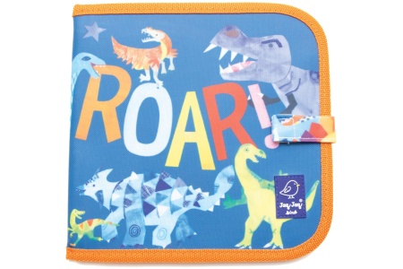 Jaq Jaq Bird piešimo knyga su netepančiomis kreidelėmis, Dinozauras